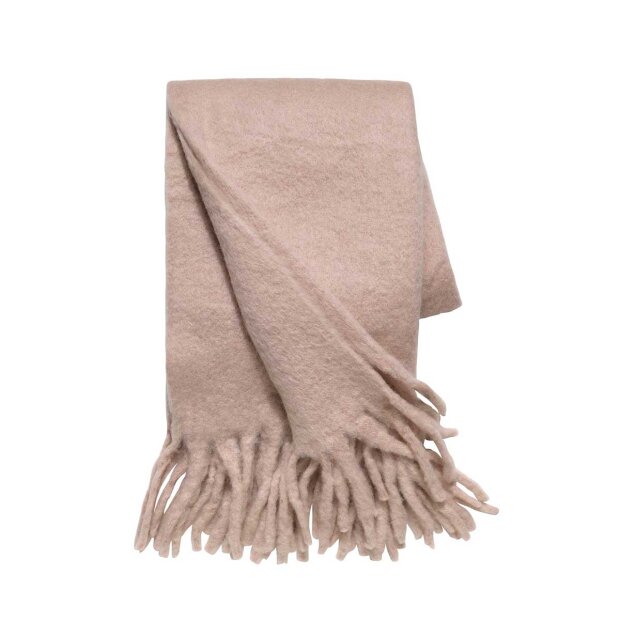 Billede af Mathea Uldplaid 130x170cm | Pale Rose Fra Cozy Living