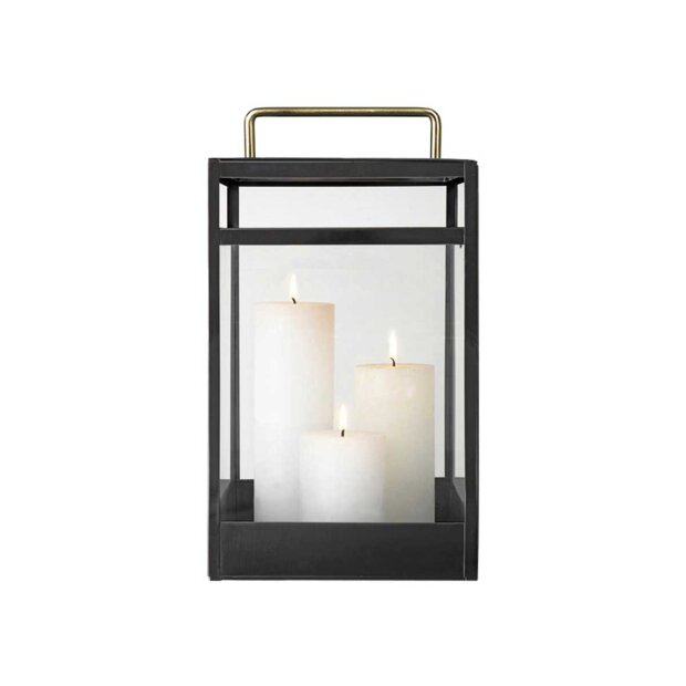 Billede af Pure Nordic Lanterne 20x20x36 | Sort Fra Cozy Living