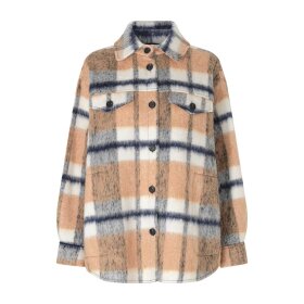 MUNTHE - RELLINA SKJORTEJAKKE | CARAMEL