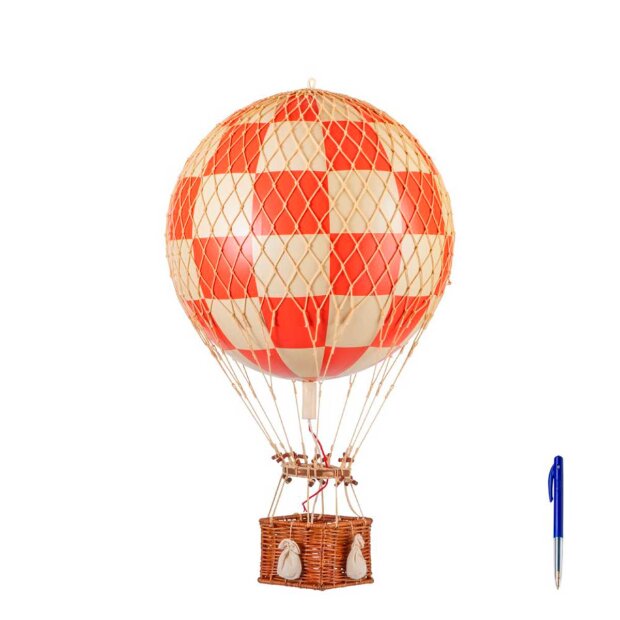 AUTHENTIC MODELS - LUFTBALLON 56 CM | CHECK RED