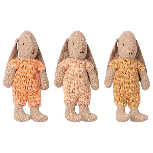 MAILEG - BUNNY MICRO 11 CM | ORANGE