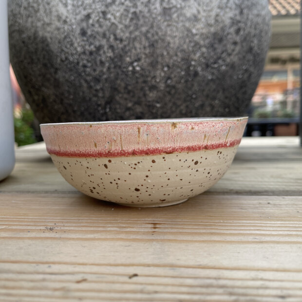 SANDKAAS KERAMIK - SKÅL NO. 2 |  PINK