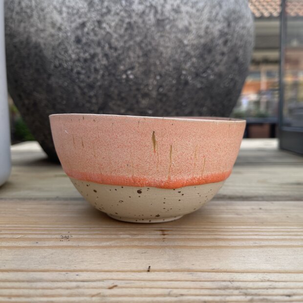 SANDKAAS KERAMIK - SKÅL NO. 2 | CORAL
