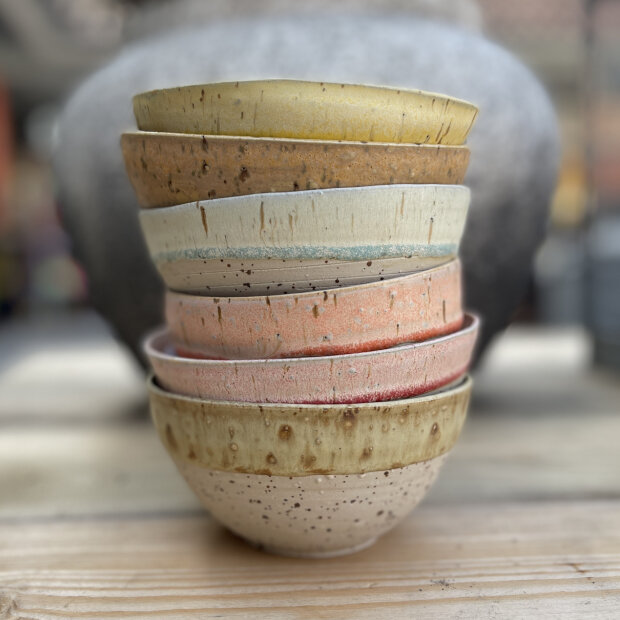 SANDKAAS KERAMIK - SKÅL NO. 4 | HØRGUL