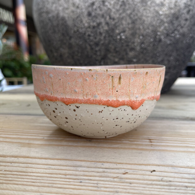 SANDKAAS KERAMIK - SKÅL NO. 4 | CORAL