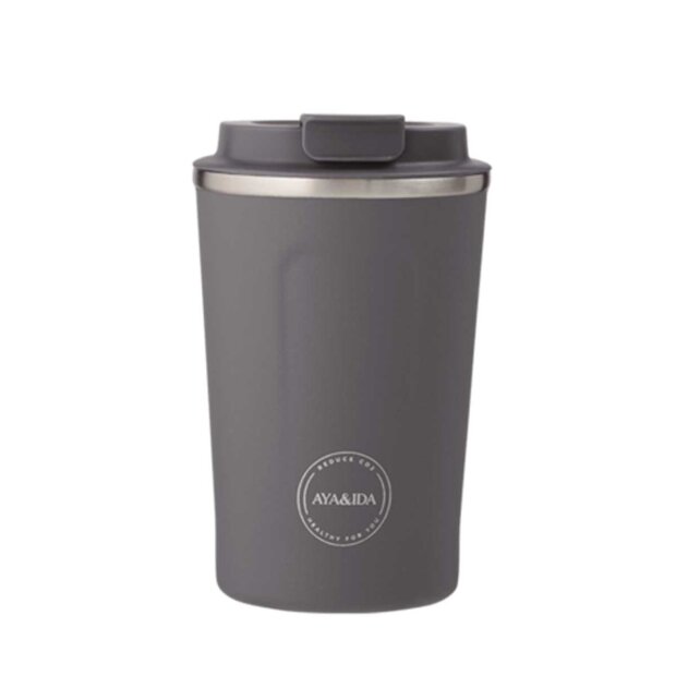 Billede af Cup2go 380 Ml | Dark Grey Fra Aya & Ida