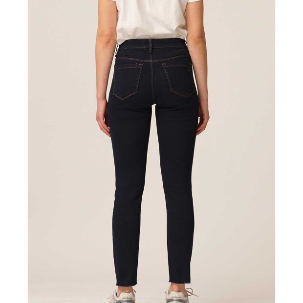 IVY COPENHAGEN - ALEXA JEANS COOL RAW INDIGO WASH | DARK BLUE DENIM