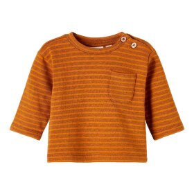 LIL ATELIER - RALFO LS LOOSE SWEATSHIRT | CHESTNUT