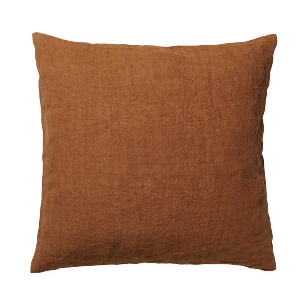 Billede af Linen Cushion 50x50 Cm | Toffee Fra Cozy Living