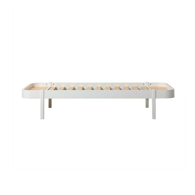 Wood Lounger Seng 90x200 Cm, Hvid Fra Oliver Furniture