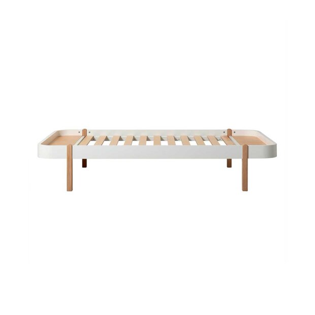 Wood Lounger Seng 120x200 Cm, Hvid Fra Oliver Furniture