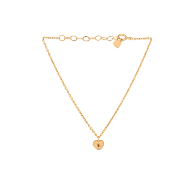 PERNILLE CORYDON - LOVE ARMBÅND 16-19CM | FORGYLDT