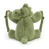 JELLYCAT - HUGGADY DINO RYGSÆK 30 CM