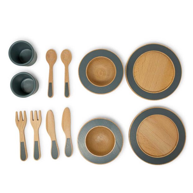 MAMAMEMO - SPISESTEL, EMERALD GREEN