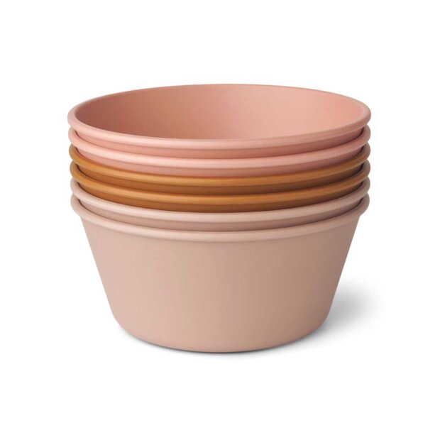 LIEWOOD - IRENE SKÅLE - 6 DELE | ROSE MULTI MIX