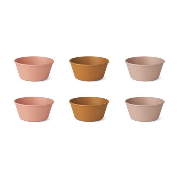 LIEWOOD - IRENE SKÅLE - 6 DELE | ROSE MULTI MIX