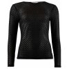 CONTINUE COPENHAGEN - SHANNIE MESH BLUSE | SORT