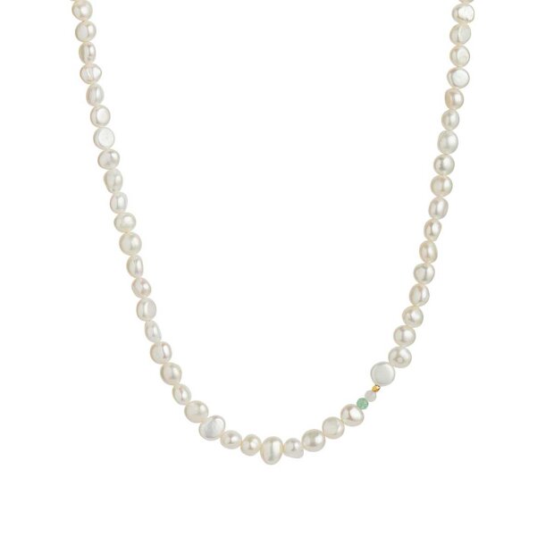 Billede af Perlie Creme Necklace | Forgyldt Fra Stine A