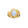 MAANESTEN - GODDESS RING BLONDE AGAT | FORGYLDT