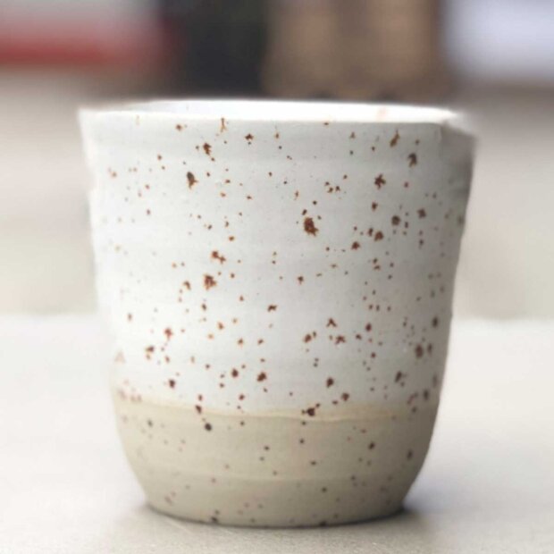 Mug/krus | Hvid Fra Sandkaas Keramik