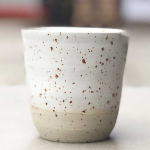 Billede af Mug/krus | Hvid Fra Sandkaas Keramik