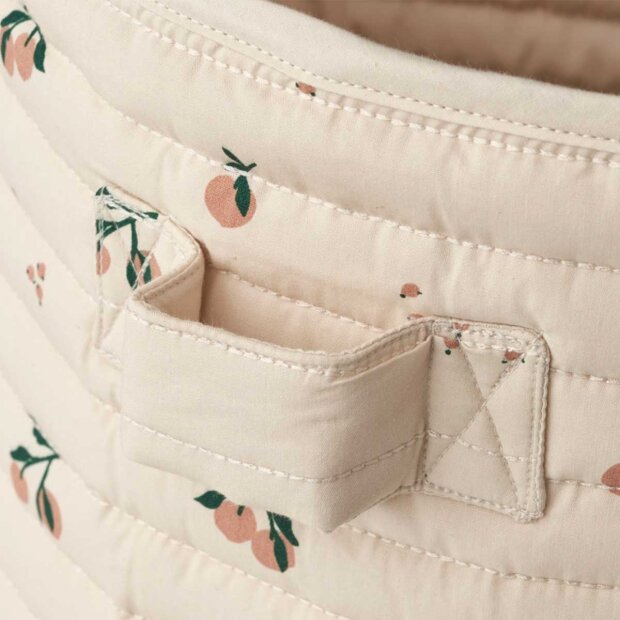 LIEWOOD - ALLY QUILTED OPBEVARINGSKURV | PEACH/SEA SHELL MIX