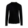 MADS NØRGAARD - 5X5 SOLID TRUTTE TOP | SORT