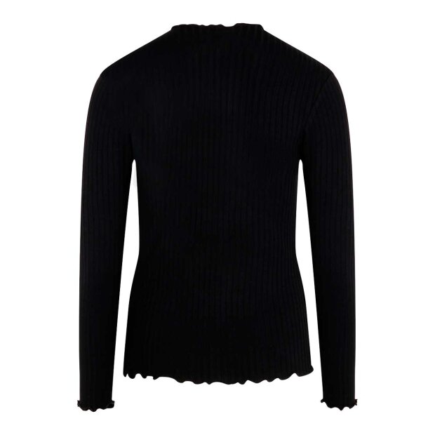 MADS NØRGAARD - 5X5 SOLID TRUTTE TOP | SORT