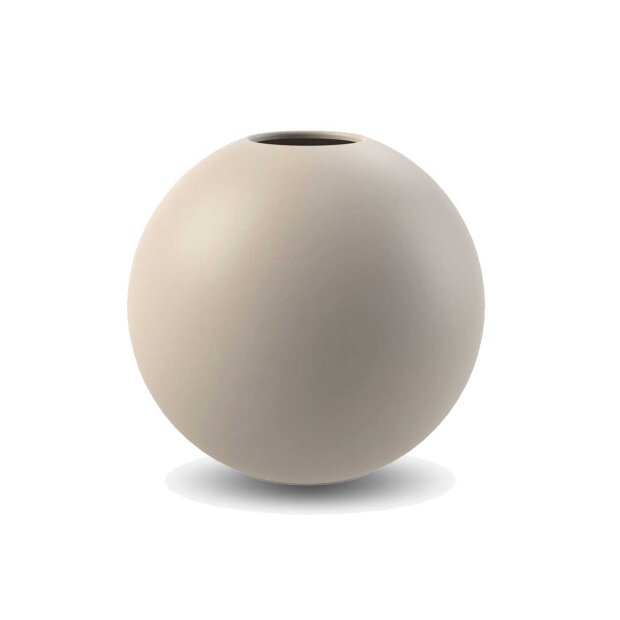 COOEE DESIGN - BALL VASE 20 CM | SAND