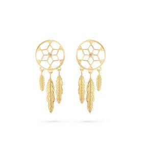 DROPPS BY SZHIRLEY - CATCHING DREAMS ØRERINGE | FORGYLDT