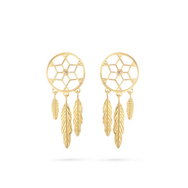 DROPPS BY SZHIRLEY - CATCHING DREAMS ØRERINGE | FORGYLDT