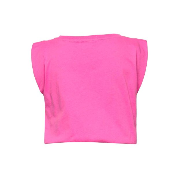 CALVIN KLEIN - MONOGRAM OFF PLACED CAP T-SHIRT | PINK