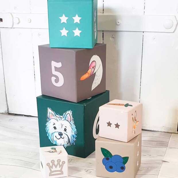 MAGNI - STABELTÅRN - MØRKEGRØNT