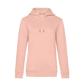 B&C COLLECTION - QUEEN HOODED SWEATSHIRT | SOFT ROSE