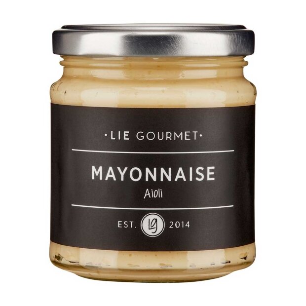 4: Mayonnaise - Aioli/hvidløg 160 G Fra Lie Gourmet