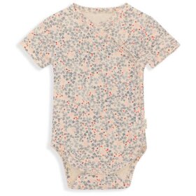 KONGES SLØJD - BASIS NYFØDT BODYSTOCKING M/KORTE ÆRMER