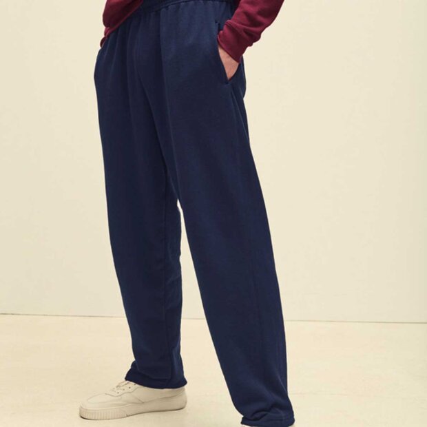 FRUIT OF THE LOOM - JOGGING BUKSER U/ELASTIK | DEEP NAVY