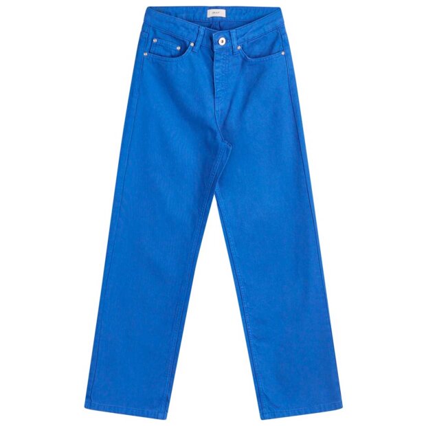 6: Wide Leg Digital Jeans | Blue Fra Grunt
