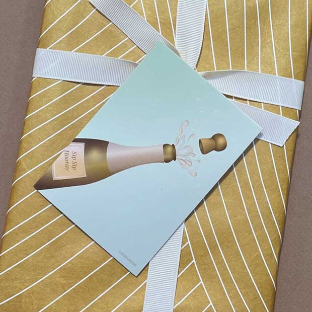 VISSEVASSE - MINI ANLEDNINGSKORT A7 | SIP SIP HOORAY