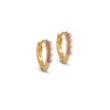ENAMEL COPENHAGEN - PAULA HOOPS 10 MM FORGYLDT | TROPICAL