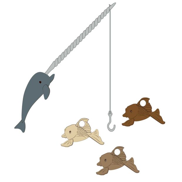 Billede af Catch Me If You Can | Whale Fra Konges Sløjd