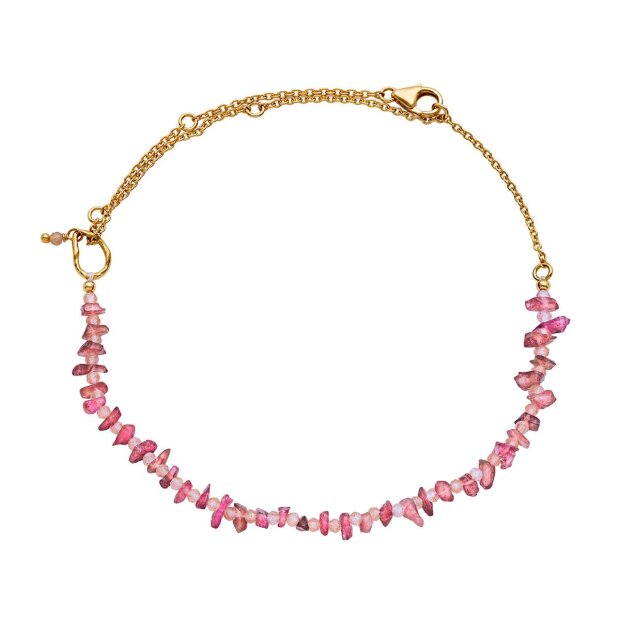 Billede af Riya Anklet | Forgyldt Fra Maanesten