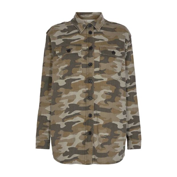 IVY COPENHAGEN - SANTANA OVERSHIRT SKJORTE | CAMOUFLAGE