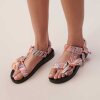 LALA BERLIN - ASGER TIED SANDALER | HORIZONTAL SUNSET