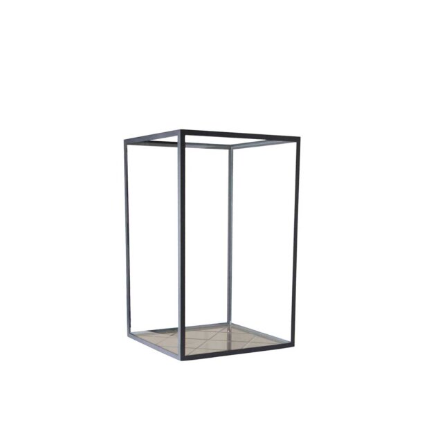 SPECKTRUM - HARLEQUIN LANTERNE M/SORT RAMME - SMALL | BRONZE