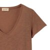 AMERICAN VINTAGE - JACKSONVILLE T-SHIRT M/V-HALS | CAFÉ VINTAGE