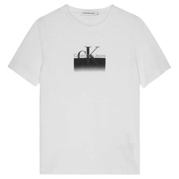 Billede af Gradient Logo T-shirt | Hvid Fra Calvin Klein