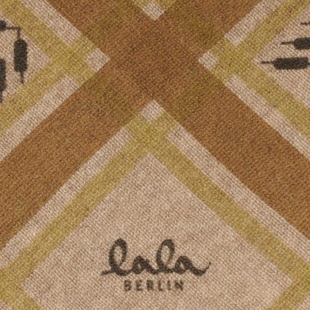 LALA BERLIN - TRIANGLE TRINITY COLOURED M | BROWN ON SUGHERO