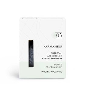 KARMAMEJU - KONJAC SPONGE | 03/CHARCOAL