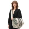 LALA BERLIN - MURIEL BIG BAG | SEAGRASS/TROPICAL PEACH